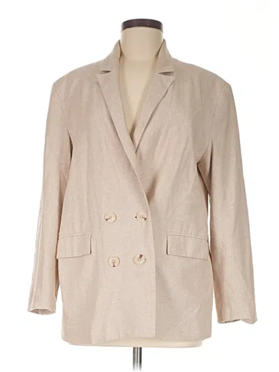 Pre-owned Old Navy Blazer Jacket In Tan