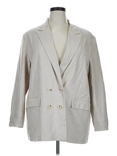 Pre-owned Old Navy Blazer Jacket In Tan