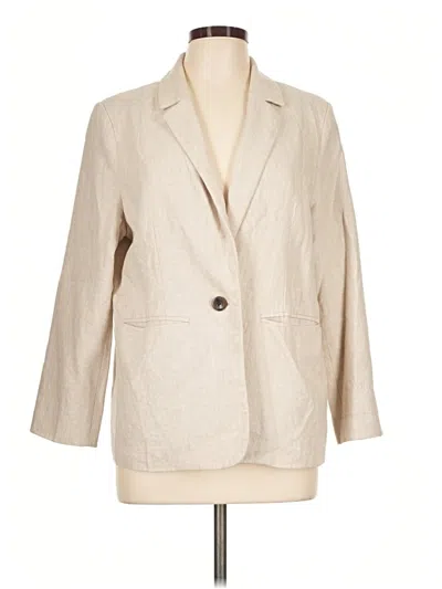 Pre-owned Old Navy Blazer Jacket In Tan