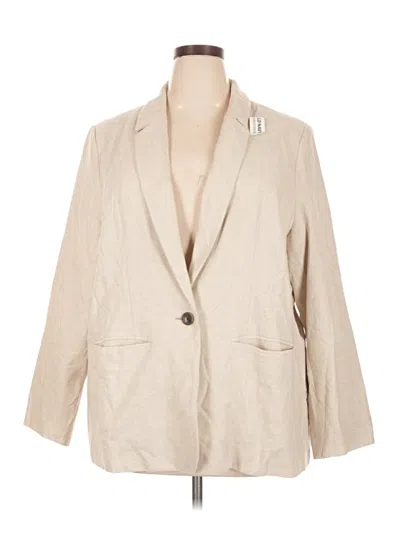Pre-owned Old Navy Blazer Jacket In Tan