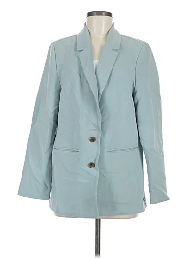 Pre-owned Old Navy Blazer Jacket In Teal