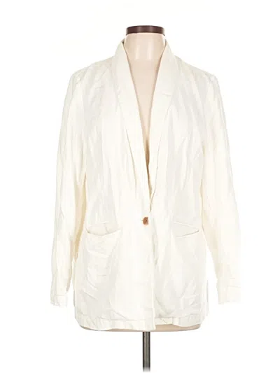 Pre-owned Old Navy Blazer Jacket In White