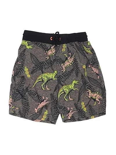 Pre-owned Old Navy Kids' Board Shorts In Gray
