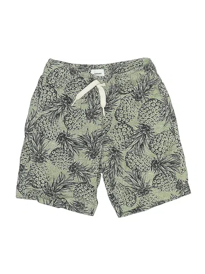 Pre-owned Old Navy Kids' Board Shorts In Green