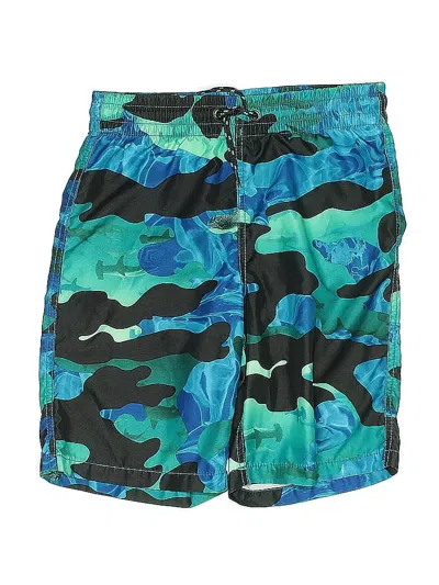 Pre-owned Old Navy Kids' Board Shorts In Green