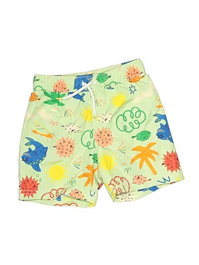 Pre-owned Old Navy Kids' Board Shorts In Green