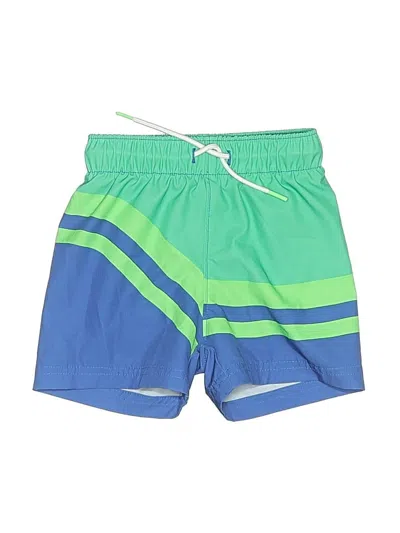 Pre-owned Old Navy Kids' Board Shorts In Green