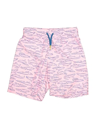 Pre-owned Old Navy Kids' Board Shorts In Pink