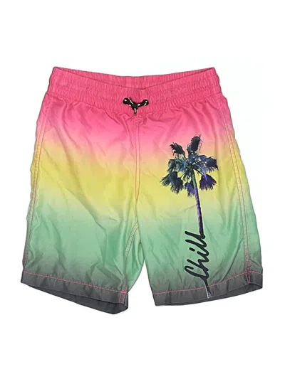 Pre-owned Old Navy Kids' Board Shorts In Pink