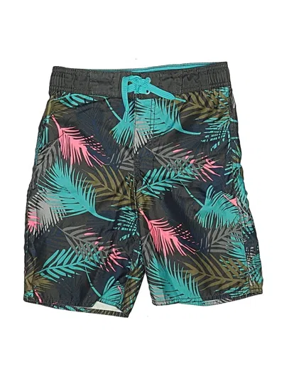 Pre-owned Old Navy Kids' Board Shorts In Teal