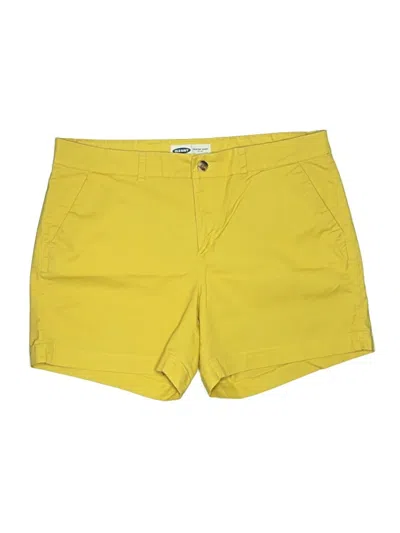 Pre-owned Old Navy Board Shorts In Yellow