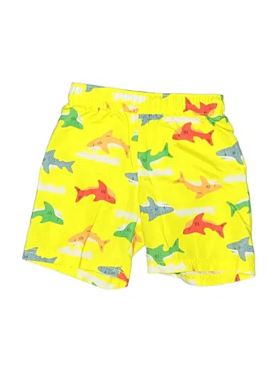 Pre-owned Old Navy Kids' Board Shorts In Yellow