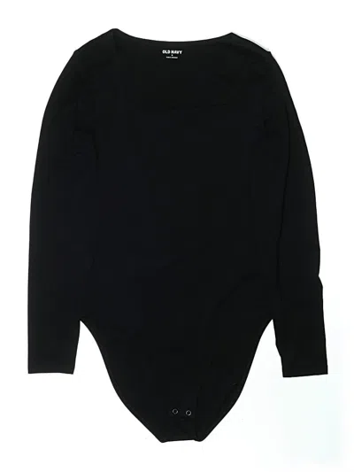 Pre-owned Old Navy Bodysuit In Black