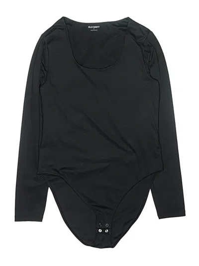 Pre-owned Old Navy Bodysuit In Black