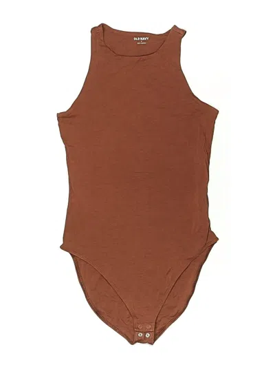 Pre-owned Old Navy Bodysuit In Brown