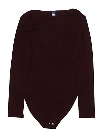 Pre-owned Old Navy Bodysuit In Burgundy
