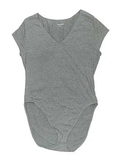 Pre-owned Old Navy Bodysuit In Gray