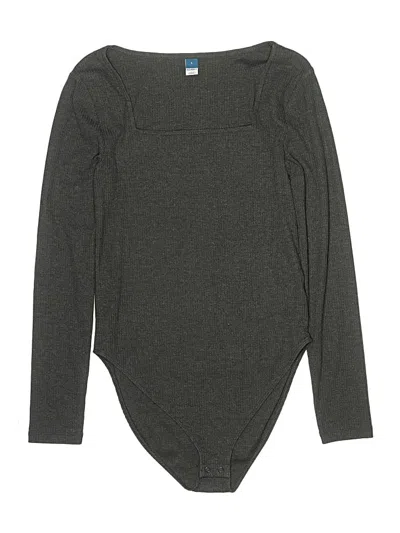 Pre-owned Old Navy Bodysuit In Gray