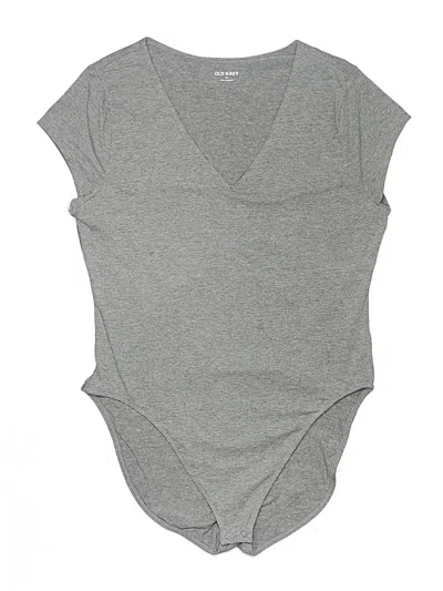 Pre-owned Old Navy Bodysuit In Gray