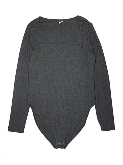 Pre-owned Old Navy Bodysuit In Gray