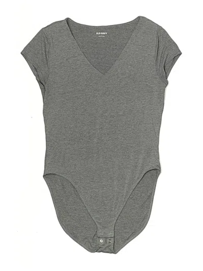 Pre-owned Old Navy Bodysuit In Gray