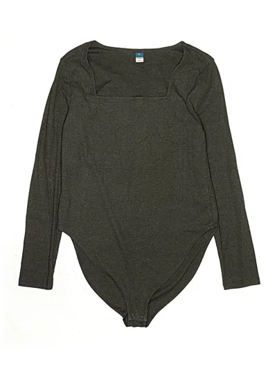 Pre-owned Old Navy Bodysuit In Gray
