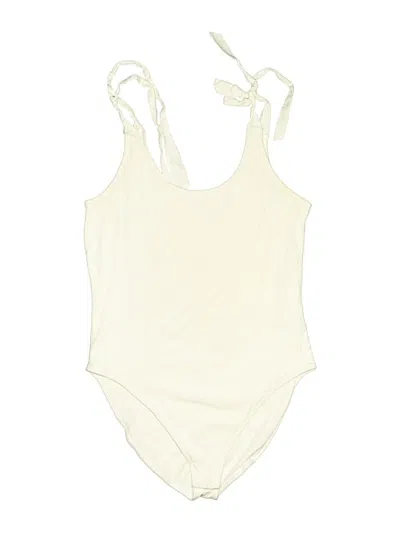 Pre-owned Old Navy Bodysuit In Ivory