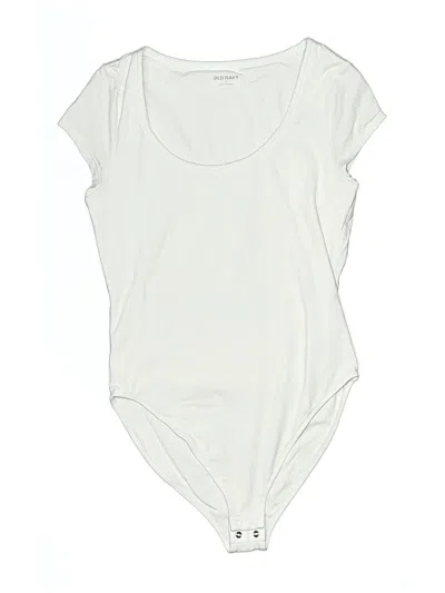 Pre-owned Old Navy Bodysuit In Ivory