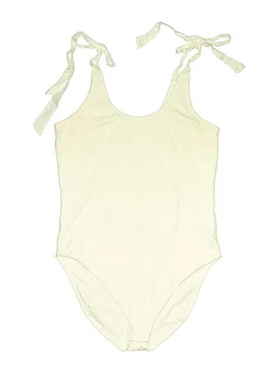 Pre-owned Old Navy Bodysuit In Ivory
