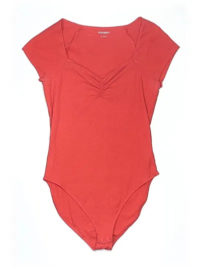 Pre-owned Old Navy Bodysuit In Red