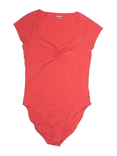 Pre-owned Old Navy Bodysuit In Red