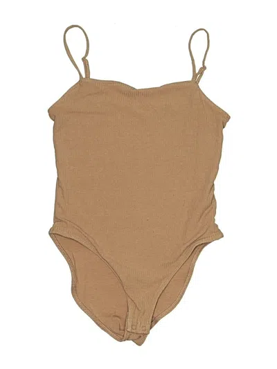 Pre-owned Old Navy Bodysuit In Tan