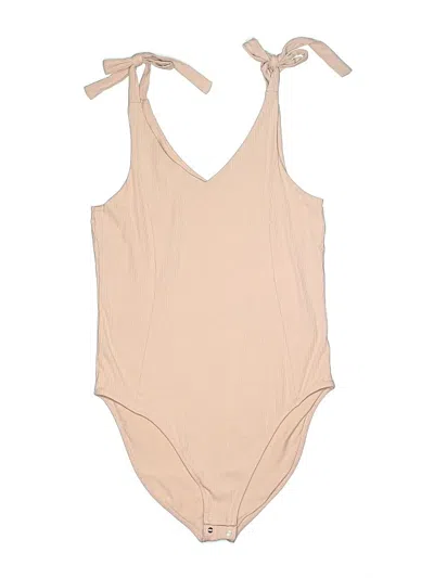 Pre-owned Old Navy Bodysuit In Tan
