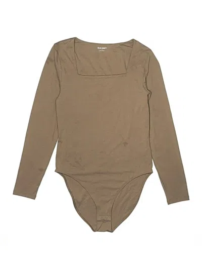 Pre-owned Old Navy Bodysuit In Tan