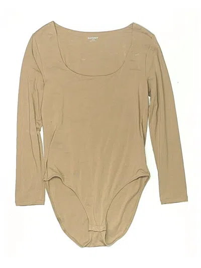 Pre-owned Old Navy Bodysuit In Tan
