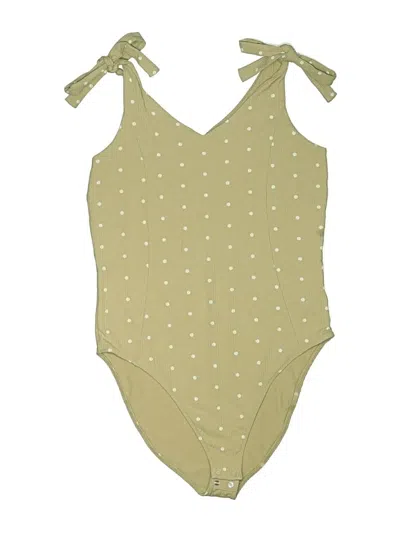 Pre-owned Old Navy Bodysuit In Tan