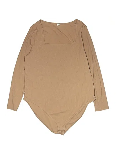 Pre-owned Old Navy Bodysuit In Tan