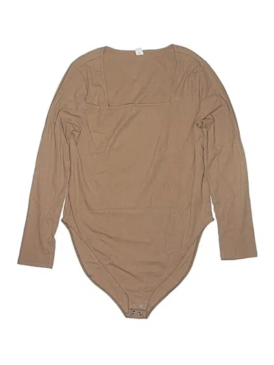 Pre-owned Old Navy Bodysuit In Tan