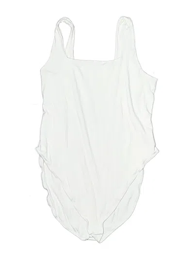 Pre-owned Old Navy Bodysuit In White