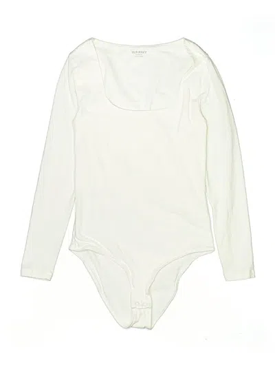 Pre-owned Old Navy Bodysuit In White
