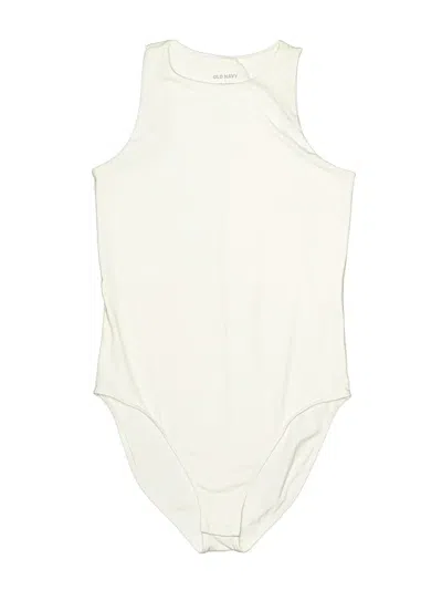 Pre-owned Old Navy Bodysuit In White
