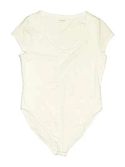 Pre-owned Old Navy Bodysuit In White