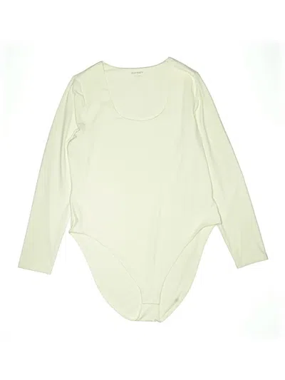 Pre-owned Old Navy Bodysuit In White