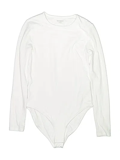 Pre-owned Old Navy Bodysuit In White