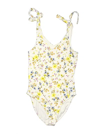 Pre-owned Old Navy Bodysuit In Yellow
