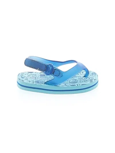 Pre-owned Old Navy Babies' Booties In Blue