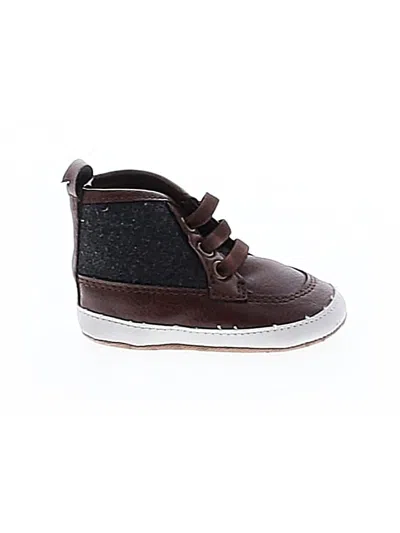 Pre-owned Old Navy Babies' Booties In Brown