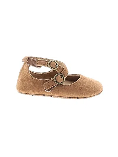 Pre-owned Old Navy Babies' Booties In Tan