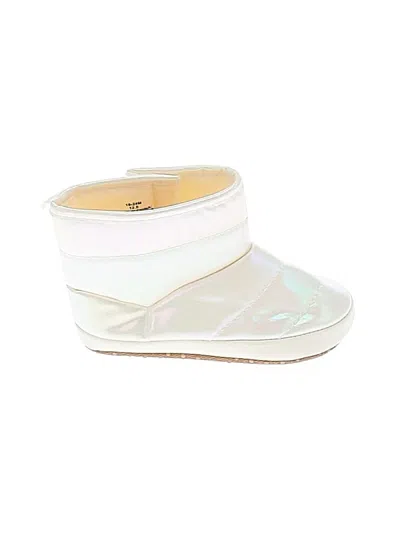 Pre-owned Old Navy Kids' Booties In White