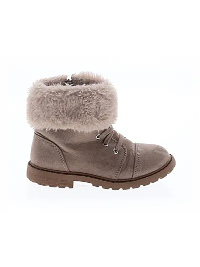 Pre-owned Old Navy Kids' Boots In Brown